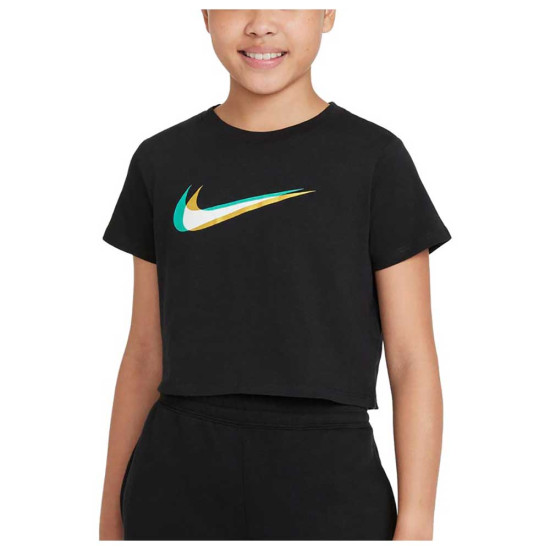 Nike Παιδική κοντομάνικη μπλούζα Crop Nike Παιδική κοντομάνικη μπλούζα Crop
